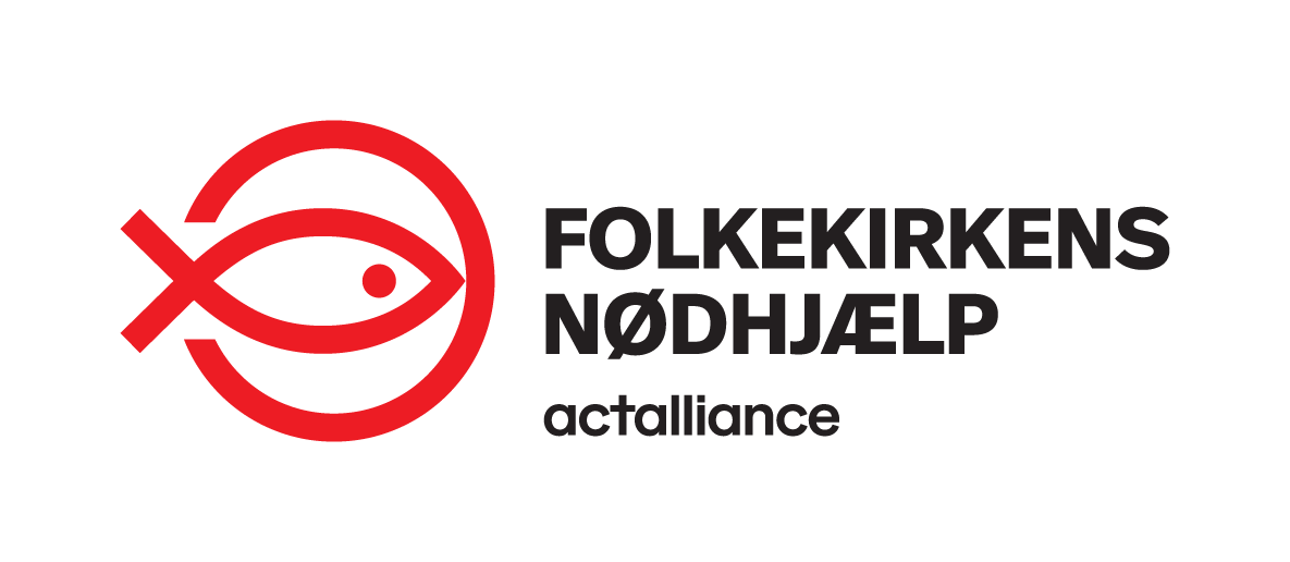 Folkekirkens Nødhjælp logo