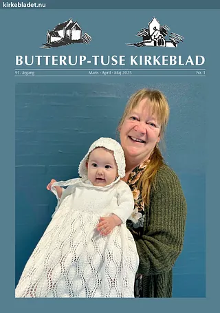 Forsiden af Butterup-Tuse Kirkeblad